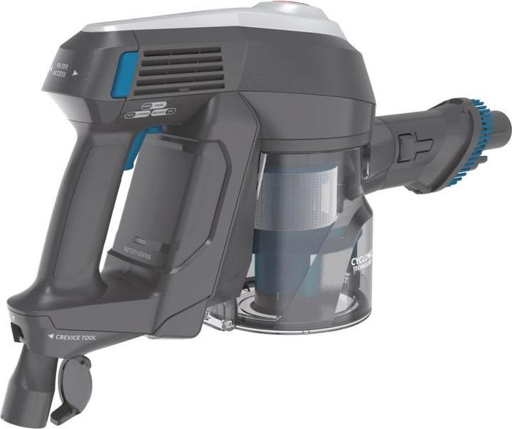 Actual product image Hoover HF122CAR 011 Battery Dry Textile Bagless 0.9 L 170 W Grey, Titanium