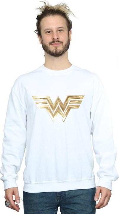 Immagine prodotto Wonder Woman 84 Gold Emblem Felpa Uomo (L)