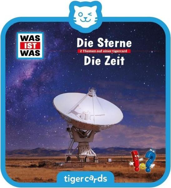 Actual product image Tigermedia Tigercard- What is what: The stars/ The time (German)