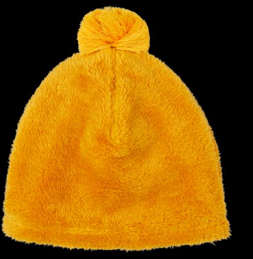 Produktbild Affenzahn Mütze Tiger recyceltes Fleece senf
