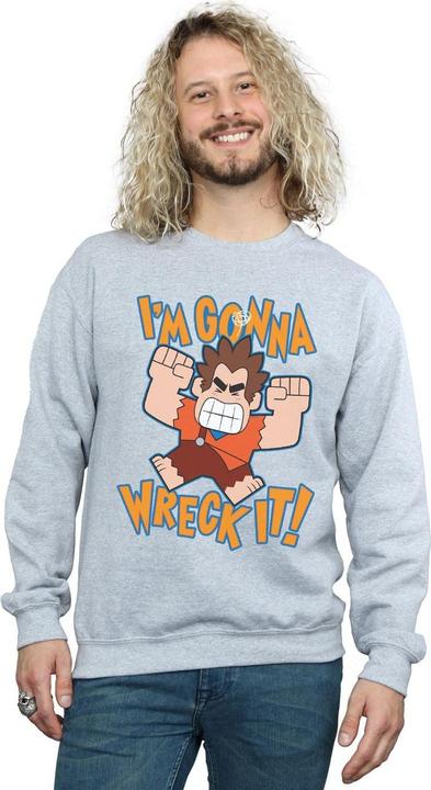 Immagine prodotto Disney Wreck It Ralph I'm Gonna Wreck It Felpa Uomo (XXL)