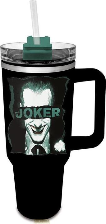 Actual product image Pyramid DC Comics stainless steel drinking mug Joker 1130 ml (1130 ml, 1 x)