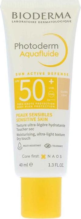 Immagine prodotto Bioderma Photoderm Aquafluide SPF50+ (Crema solare viso, SPF 50, 40 ml, 59 g)