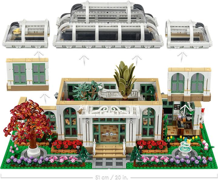 Actual product image LEGO The botanical garden (21353, LEGO Ideas, LEGO Rare Sets)
