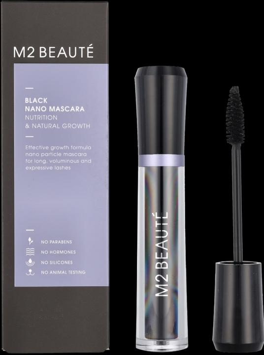 Actual product image M2 Beauté Black Nano Mascara (Black)