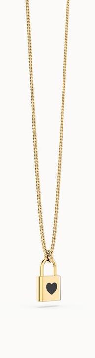 Produktbild MTM Love Lock Necklace (Messing, 18k Gold, 43 cm)