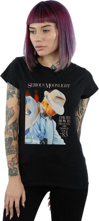 Image du produit David Bowie - T-shirt SERIOUS MOONLIGHT - Femme (L)