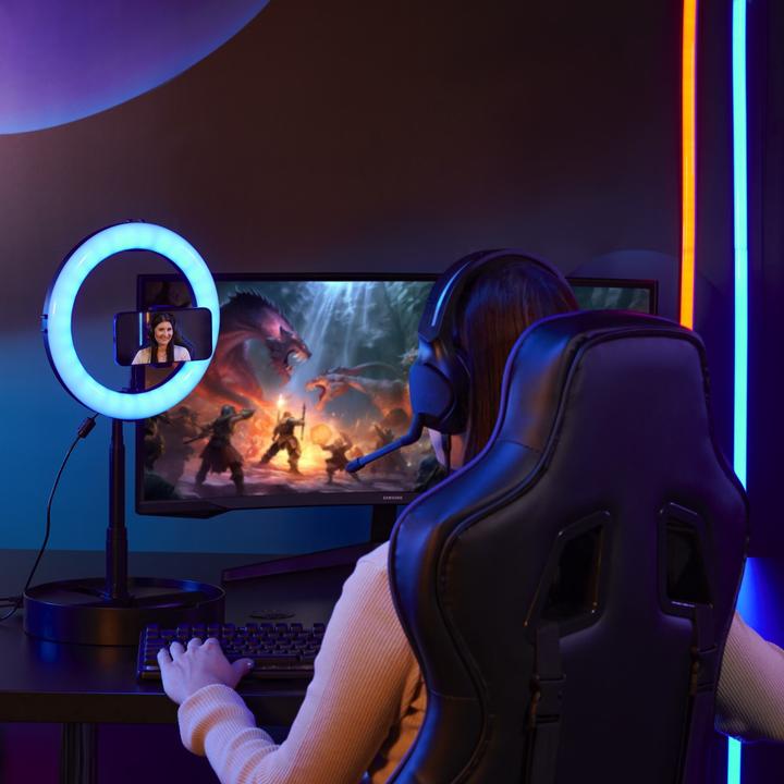 Image du produit Hama SpotLight FoldUp RGB 102 (éclairage annulaire)