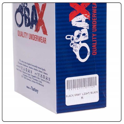 Image du produit Obax Sous-Vêtements Boxer Homme 3p Noir/Gris XL (XL)