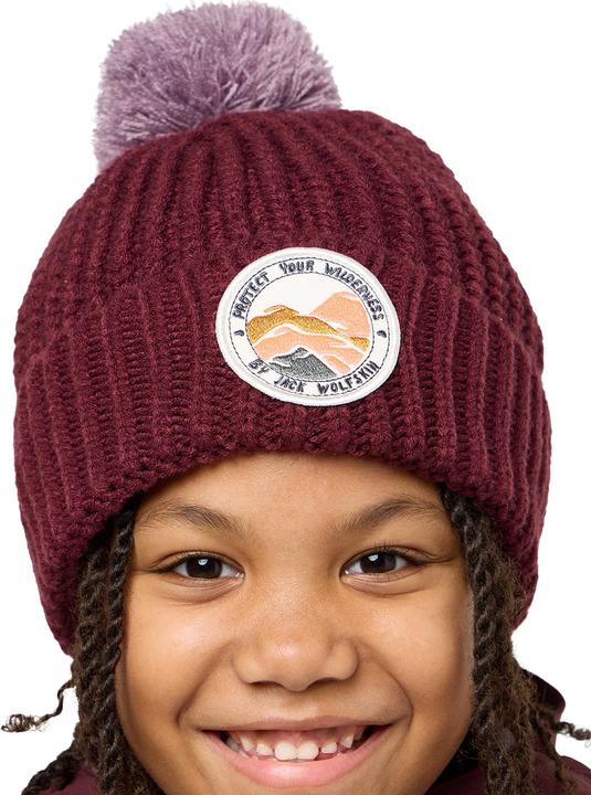 Produktbild Jack Wolfskin Kid's Pompom Badge Beanie (51 - 53)
