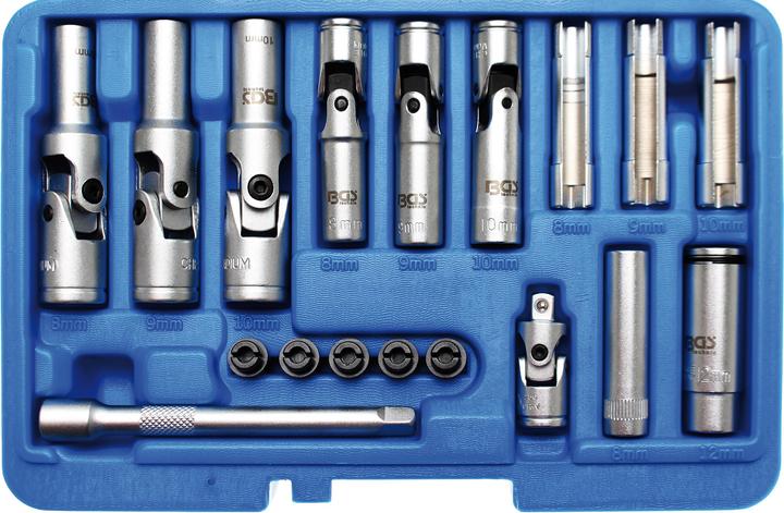 Immagine prodotto BGS Set di bussole per candelette 18 pz.