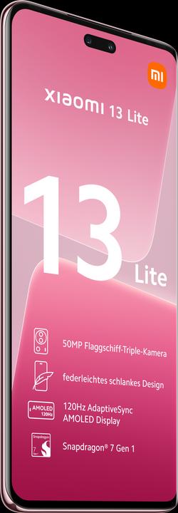 Actual product image Xiaomi 13 Lite (128 GB, Pink, 6.55", Dual SIM, 50 Mpx, 5G)