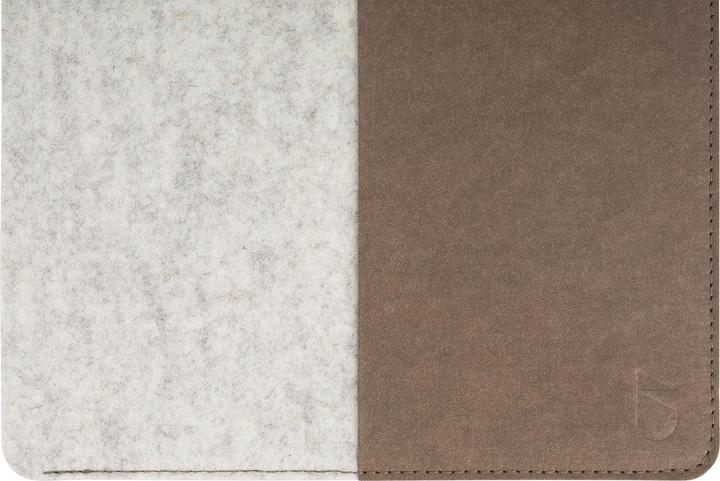 Actual product image Oakywood Felt MacBook Sleeve - sleeve for MacBook - color Stone Grey / MacBook Pro 13” - (13", Apple)