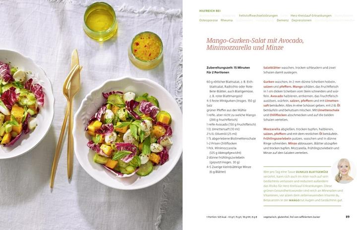 Actual product image Meine gesündesten 15-Minuten-Rezepte (German, Gudrun Strigin, Franciska Ruby, Bettina Matthaei, 2023)