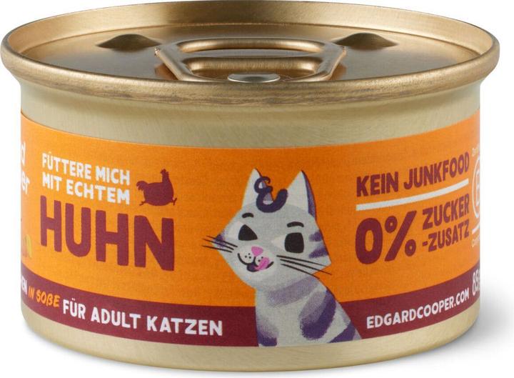 Edgard & Cooper Edgar & Cooper Cat Chunks in Sauce Free-Range Chicken 85g (Adult, 1 pcs., 85 g)