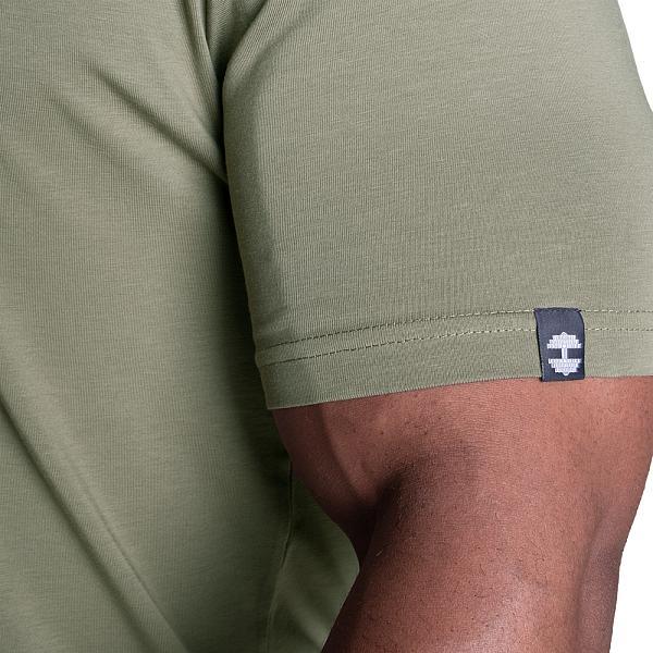 Produktbild Better Bodies Essential Tapered Tee - Washed Green (S)