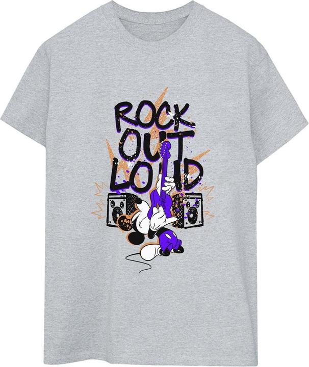 Immagine prodotto Disney Mickey Mouse Rock Out Loud Maglietta Ampia Donna (S)