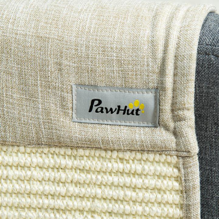 Image du produit PawHut Tapis à gratter, lot de 2 (3 cm, Gris, Beige)