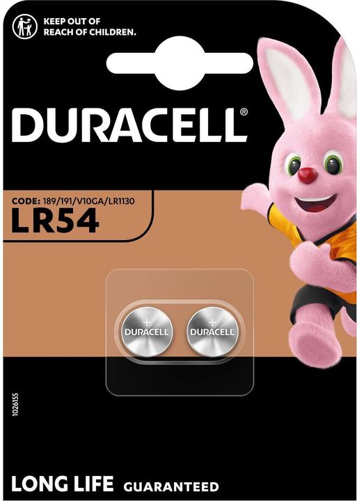 Produktbild Duracell Electronics (2 Stk., AG10, 65 mAh)