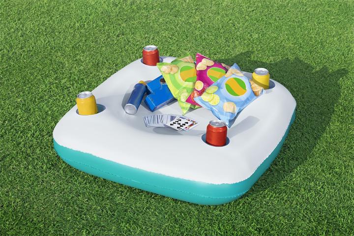 Actual product image Bestway Sippin' Summer™ Inflatable Family Pool with Removable Center Console 2.18 m x 2.18 m x 48 cm