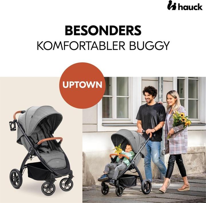Produktbild Hauck Buggys & Sportwagen Buggy & Sportwagen UpTown Black (mit Liegefunktion