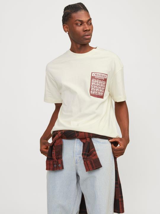 Produktbild Jack & Jones Gedruckt Rundhals T-shirt T-shirt (M)