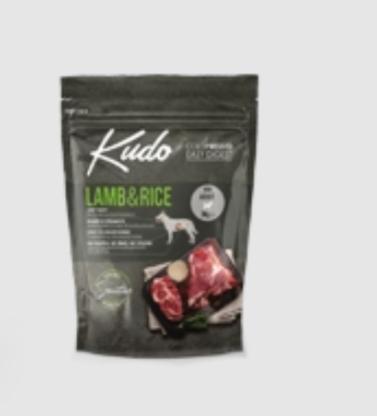 Immagine prodotto Kudo Cibo secco Agnello e Riso Mini Adult, 3 kg (Adulto, 1 pz., 3117 g)