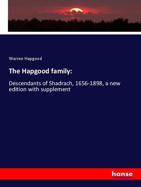 Immagine prodotto The Hapgood family: (Tedesco, Warren Hapgood, 2019)
