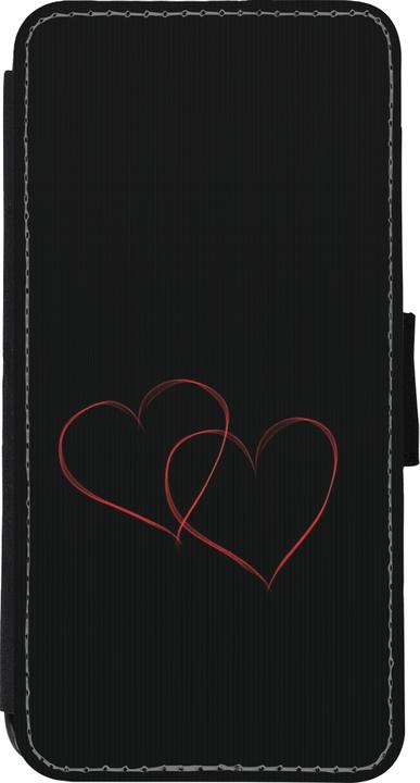 Image du produit PhoneLook Coque Wallet noir Valentine 2023 attached heart (Apple iPhone XR)