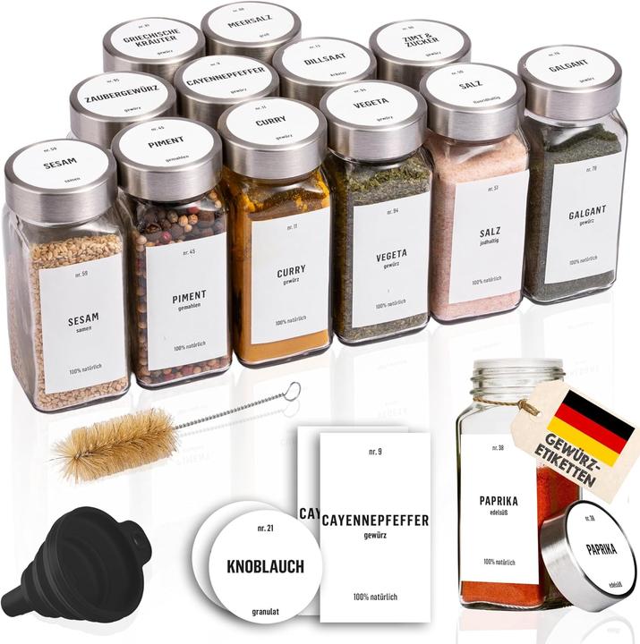 Image du produit Deco haus Gewürzgläser