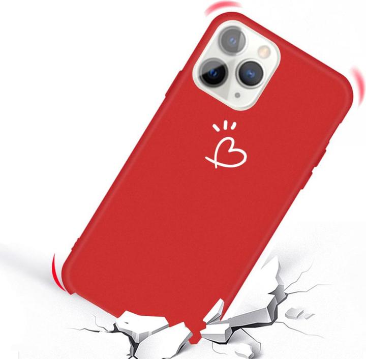 Image du produit Ueli Express iPhone 11 Pro Coque fine en caoutchouc TPU coeur rouge (Apple iPhone 11 Pro)