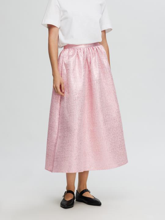 Immagine prodotto Selected Femme Maxi gonna in jacquard metallizzato (42)