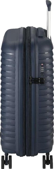 Produktbild D&N Travel Line 4500 4 Rollen Trolley M 65 cm mit Dehnfalte (67 l, M (50 - 90l))