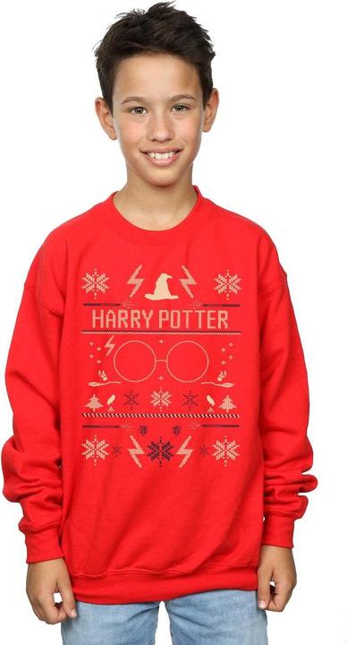 Image du produit - Sweat CHRISTMAS PATTERN - Garçon (152, 158)