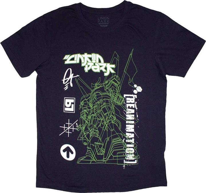 Linkin Park Reanimation Robot Sketch TShirt