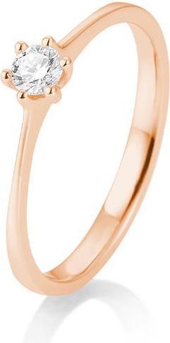 Actual product image Breuning 6 prong set 0.05-0.30 ct. (54, 585/14 K Gold)