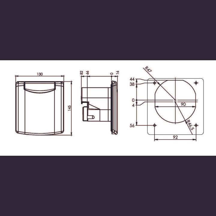 Image du produit As - Schwabe Fiche d'alimentation pour caravane CEE (CEE 7/4)
