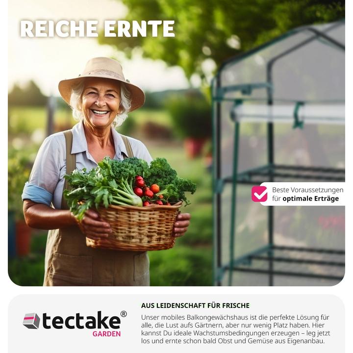 Image du produit tectake Serre de Jardin