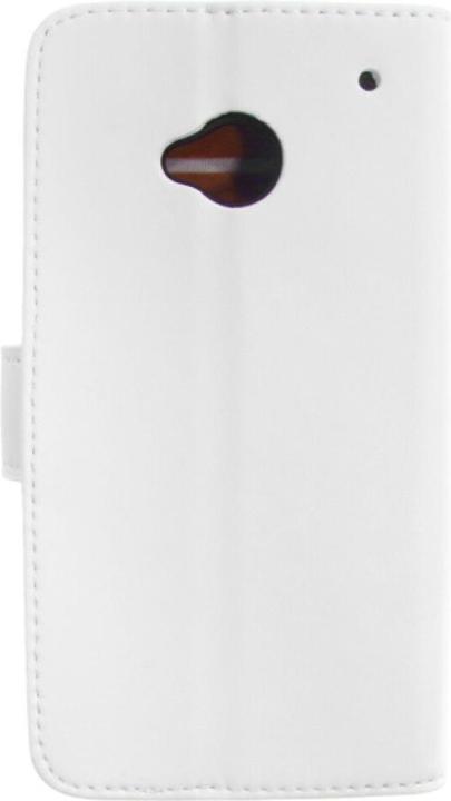 Produktbild OEM Slim Leather Book Case for HTC M7 - white 4250710508976 (HTC One)