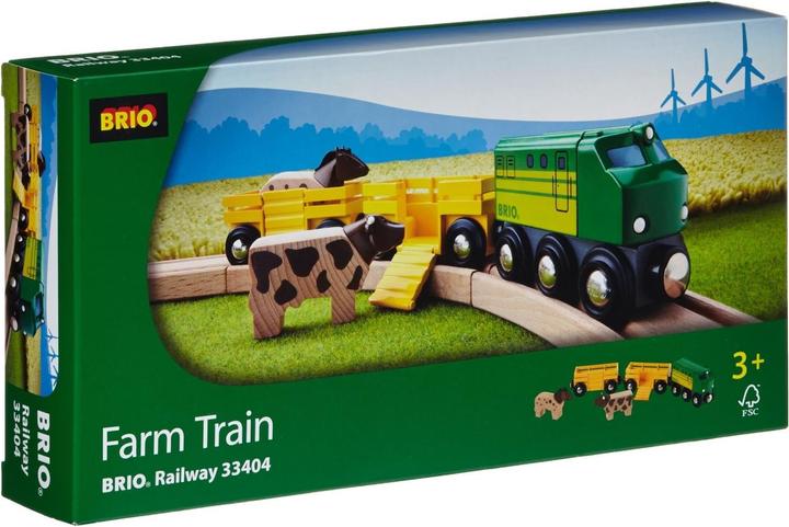Actual product image Brio Farm Train