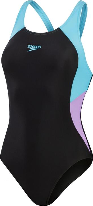 Immagine prodotto Speedo Splice Costume da Bagno Intero Blocchi di colore Muscleback Donna (34 D)