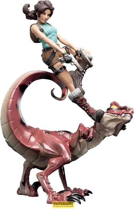 Immagine prodotto Weta Workshop Tomb Raider figurina Mini Epics Lara Croft & Raptor 24 cm