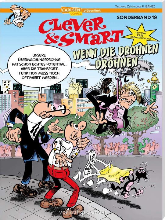 Produktbild Clever und Smart Sonderband 19: Wenn die Drohnen dröhnen (Deutsch, Francisco Ibáñez, 2024)
