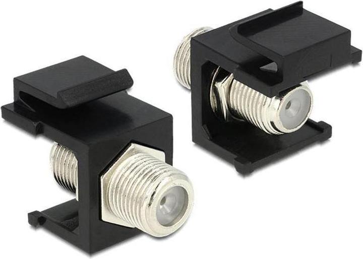 Delock Keystone Jack: F-Buchse (Antennenkabel)