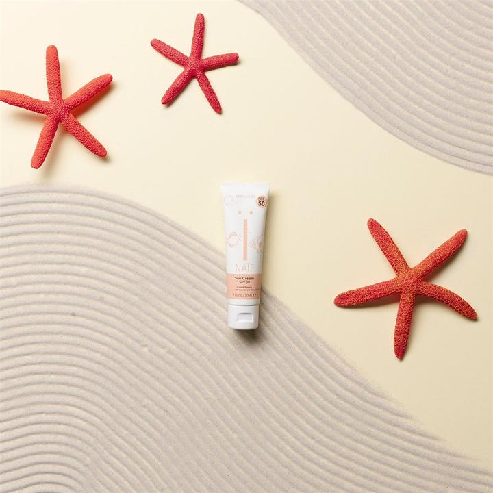 Image du produit Naïf Baby & Kids Suncream SPF50 crème (Crème solaire, SPF 50, 30 ml, 1 g)