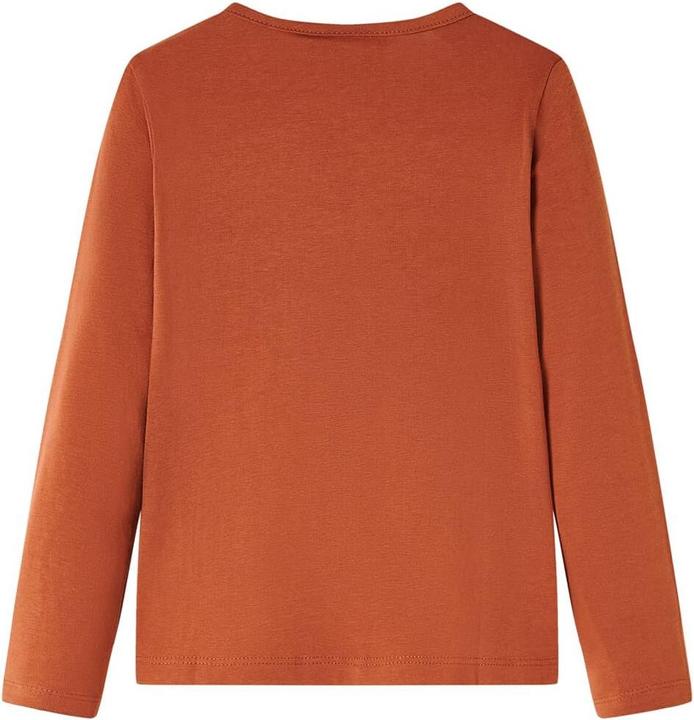 Produktbild VidaXL Kinder-Langarmshirt Cognac 104,Material: 95 % Baumwolle. 5 (104)