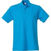 Produktbild Poloshirt Clique Basic 028230, Baumwolle, türkis, Grösse 3XL (3XL)