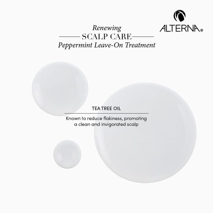 Actual product image Alterna Renewing Scalp Care Peppermint Leave-On Treatment (74 ml)