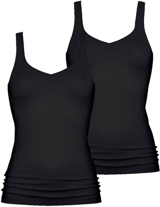 Produktbild Mey 2er Pack Noblesse Unterhemd / Tanktop (46, 3XL)