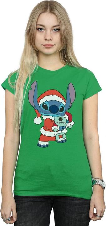 Image du produit Disney - T-shirt LILO AND STITCH STITCH CHRISTMAS - Femme (M)